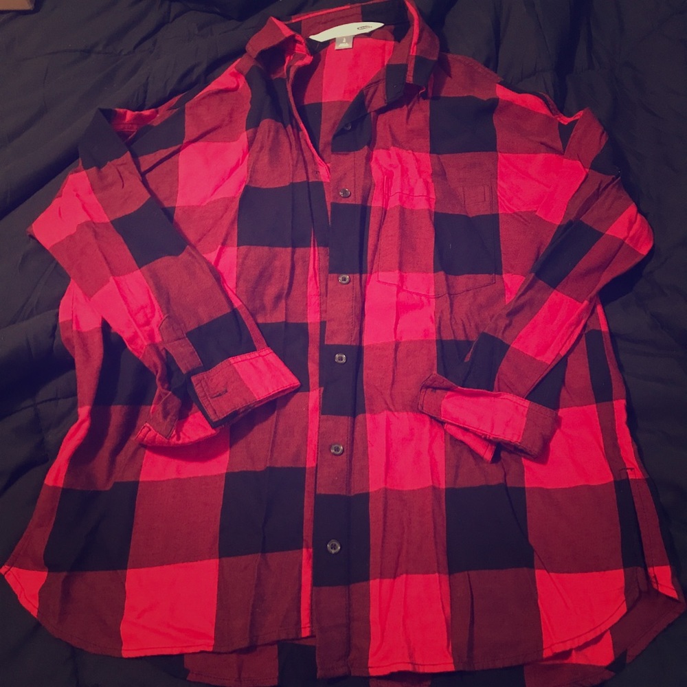 Black And Red Flannel